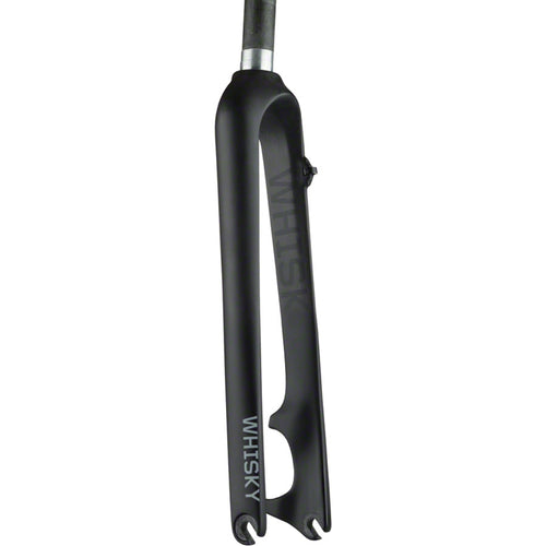 WHISKY No.7 CX Fork - QR, 1-1/8" Straight Carbon Steerer, Post MountDisc, Matte Black