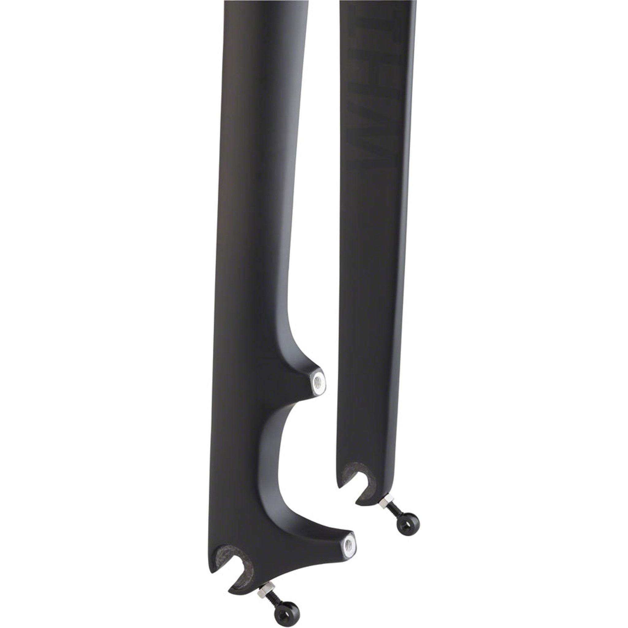 WHISKY No.7 CX Fork - QR, 1-1/8" Straight Carbon Steerer, Post MountDisc, Matte Black