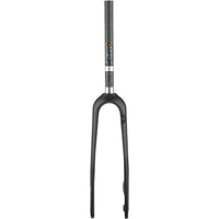WHISKY No.7 CX Fork - QR, 1-1/8" Straight Carbon Steerer, Post MountDisc, Matte Black