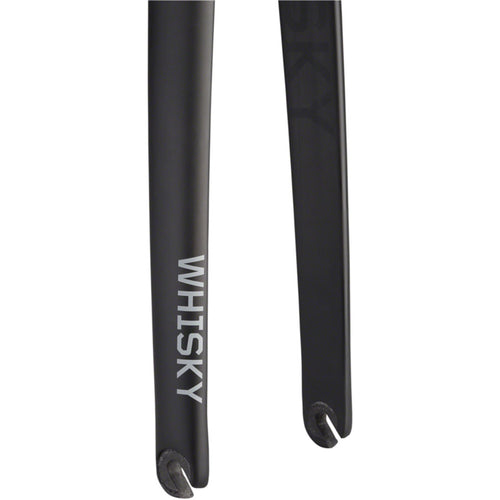 WHISKY No.7 RD+ Fork - QR, 1-1/8" Straight Carbon Steerer, Mid Reach Rim Brake, Matte Black