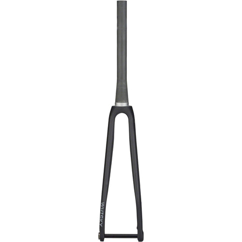 WHISKY No.7 RD Fork - 12mm Thru-Axle, 1.5" Tapered Carbon Steerer, Flat Mount Disc, Matte Black