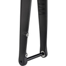 WHISKY No.7 RD Fork - 12mm Thru-Axle, 1.5" Tapered Carbon Steerer, Flat Mount Disc, Matte Black