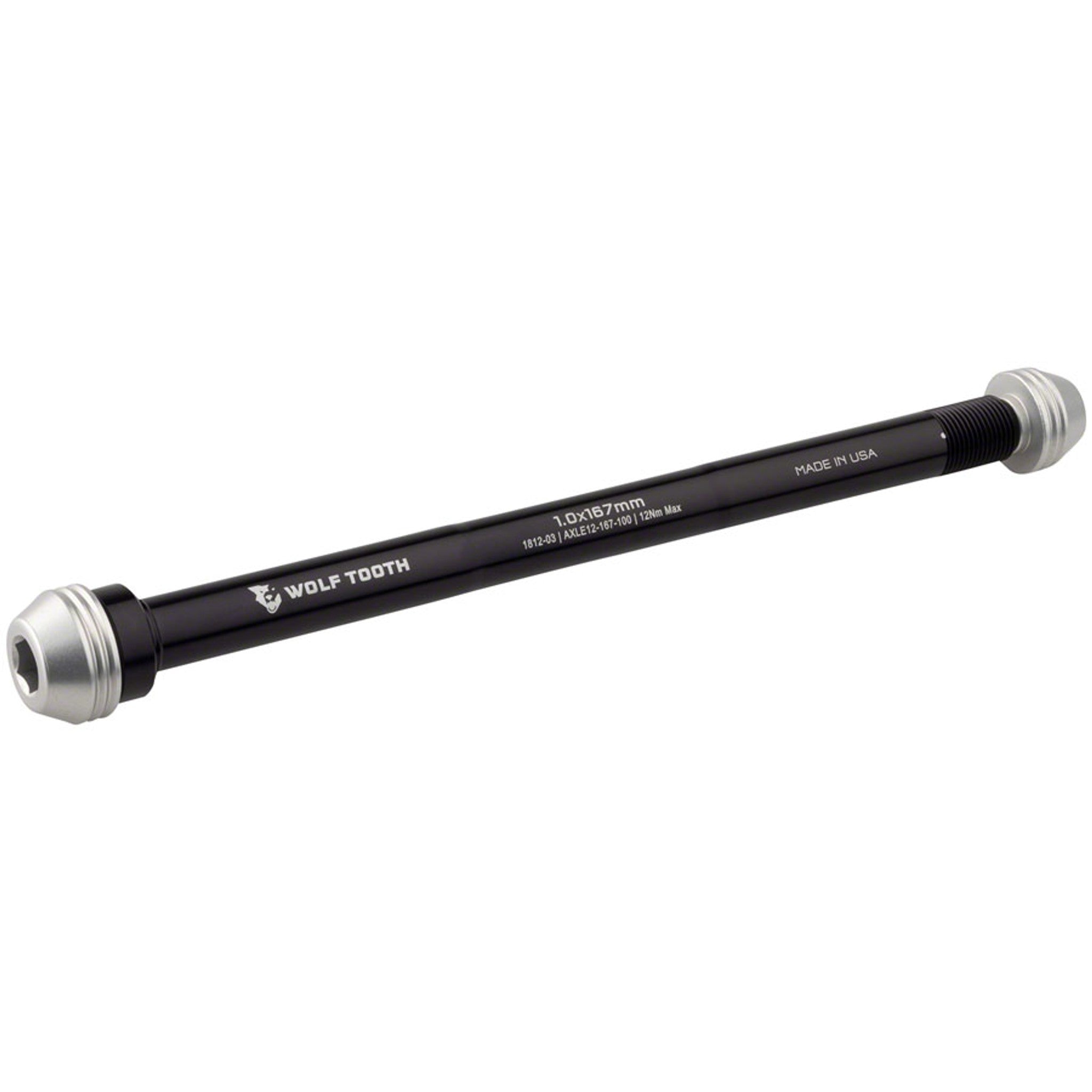 Wolf Tooth Axle Trainer Caps Silver