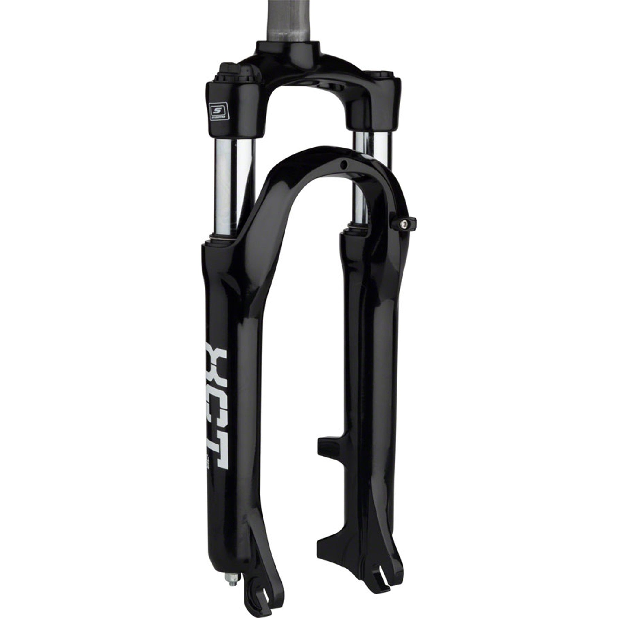 SR Suntour XCT JR-L 20 Suspension Fork - 20", 1-1/8" Threadless Steerer, 63mm, Disc, Black