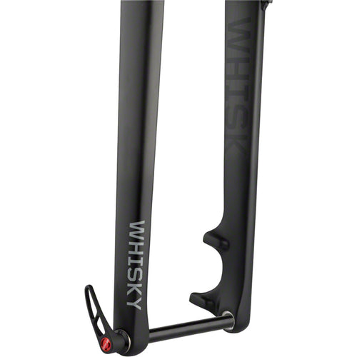 WHISKY No.9 Fat Fork - 15 x 150mm Thru-Axle, 1.5" Tapered Carbon Steerer ,Post Mount Disc, 51mm Offset, Matte Black