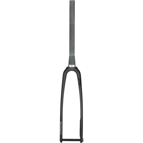 WHISKY No.9 RD+ Fork - 12mm Thru-Axle, 1.5" Tapered Carbon Steerer, Flat Mount Disc, Matte Black