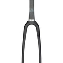 WHISKY No.9 RD+ Fork - 12mm Thru-Axle, 1.5" Tapered Carbon Steerer, Flat Mount Disc, Matte Black