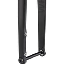 WHISKY No.9 RD+ Fork - 12mm Thru-Axle, 1.5" Tapered Carbon Steerer, Flat Mount Disc, Matte Black