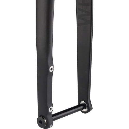 WHISKY No.9 RD+ Fork - 12mm Thru-Axle, 1.5" Tapered Carbon Steerer, Flat Mount Disc, Matte Black
