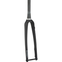 WHISKY No.9 RD+ Fork - 12mm Thru-Axle, 1.5" Tapered Carbon Steerer, Flat Mount Disc, Matte Black