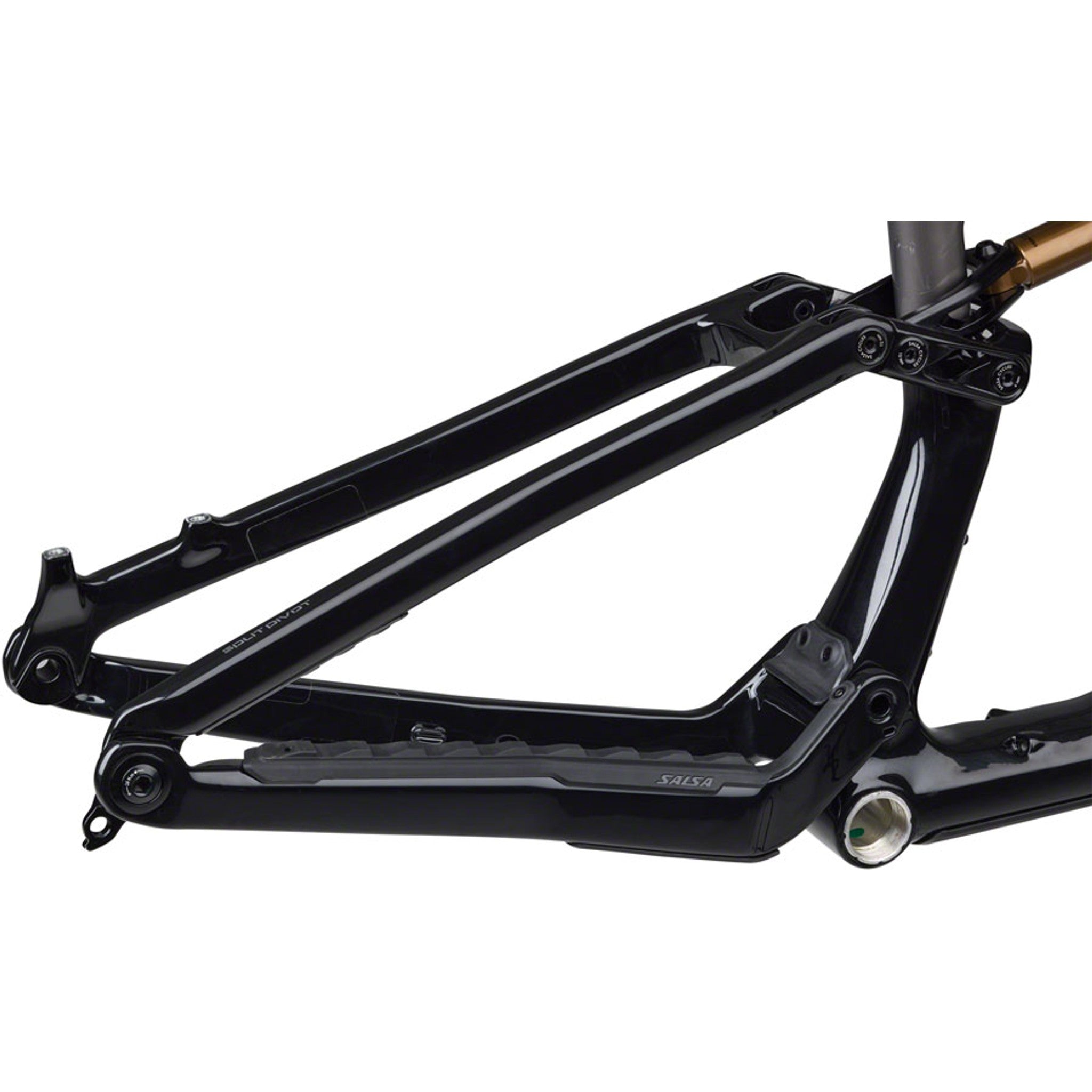 Blackthorn 145 C Frameset - Black/Smoke