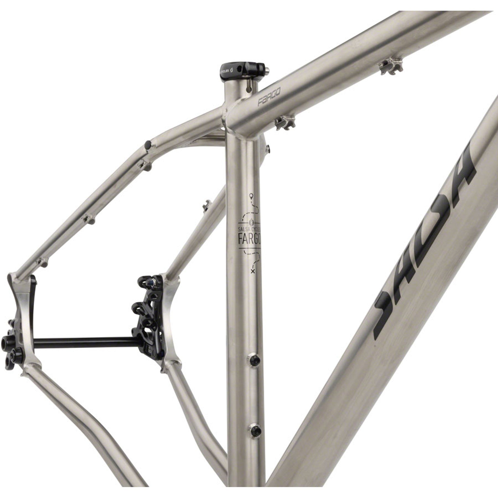 Fargo Ti Frameset - Raw