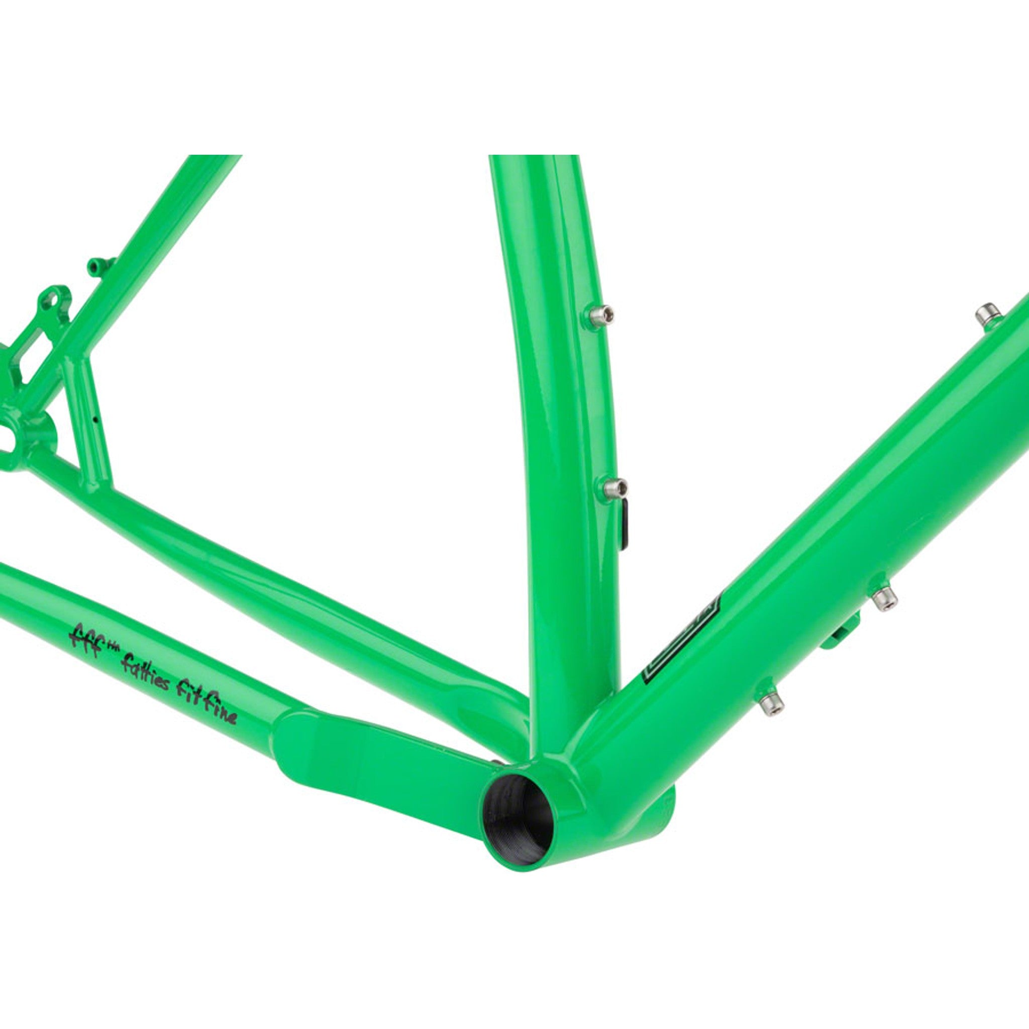Karate Monkey Frameset - 27.5", Steel, High Fiber Green, X-Small