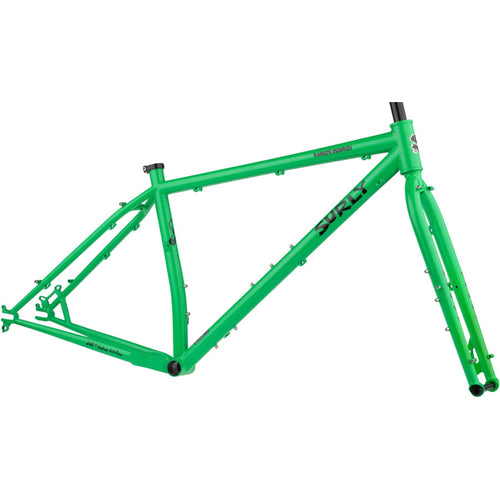 Karate Monkey Frameset - 27.5", Steel, High Fiber Green, X-Small