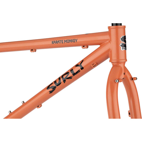 Karate Monkey Frameset - Peach Salmon Sundae