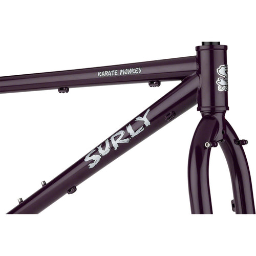 Karate Monkey Frameset - Organic Eggplant