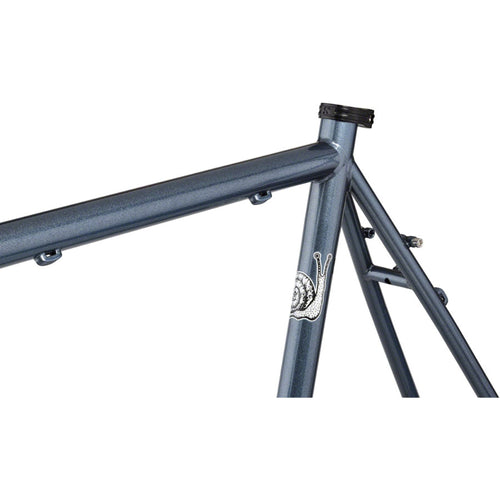 Straggler 700c Frameset - Cold Blue Steel