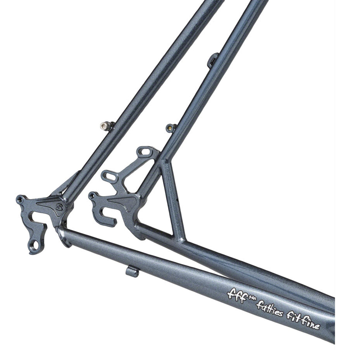 Straggler 700c Frameset - Cold Blue Steel