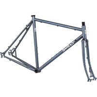 Straggler 700c Frameset - Cold Blue Steel