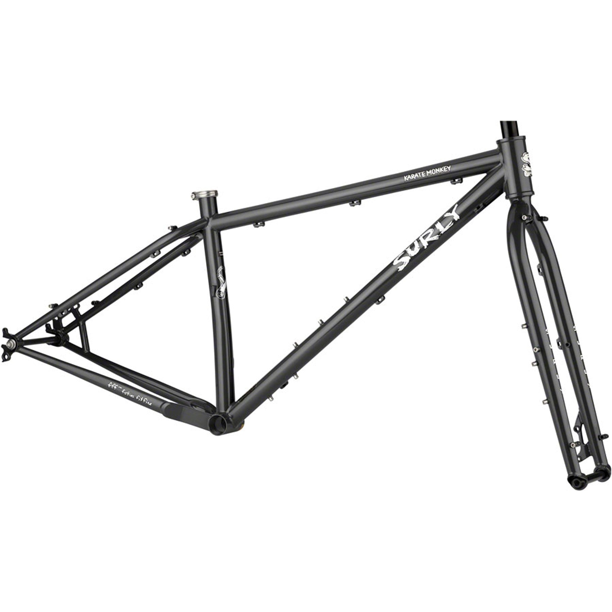Karate Monkey Frameset - Hi-Viz Black