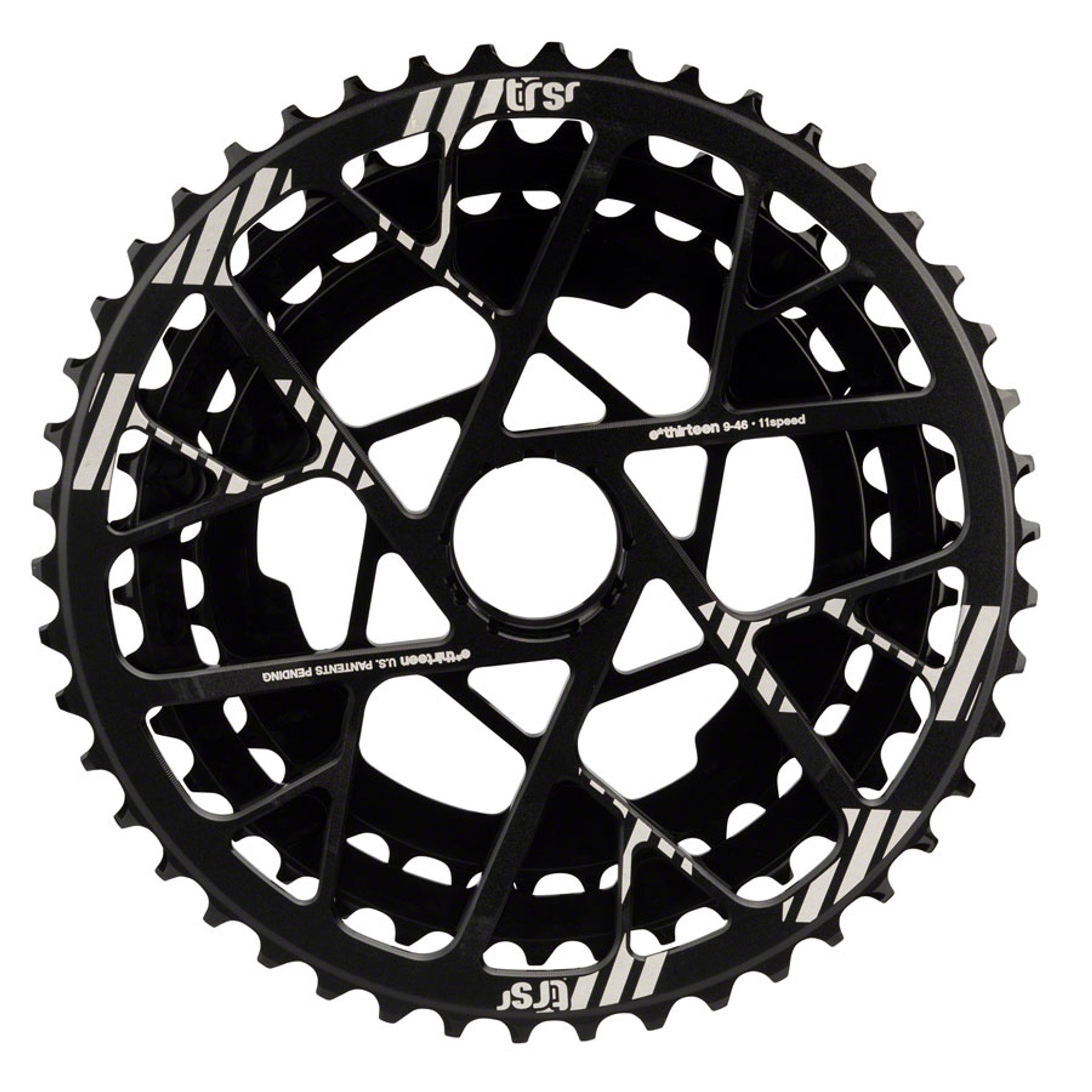 replacement Aluminum Cogs for TRS Plus 11-Speed Cassette, 33-46t, Black