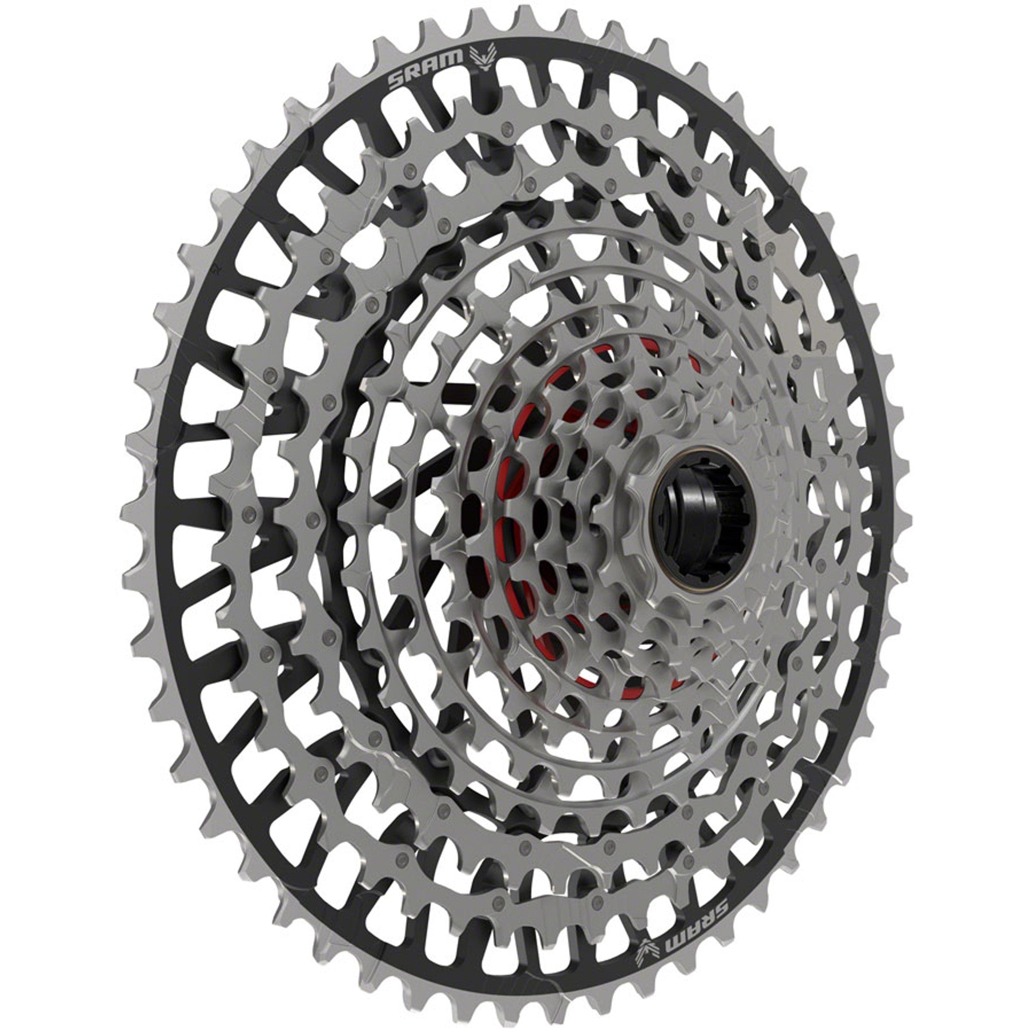 XX Eagle T-Type XS-1297 Cassette - 12-Speed, 10-52t, For XD Driver, Silver/Black