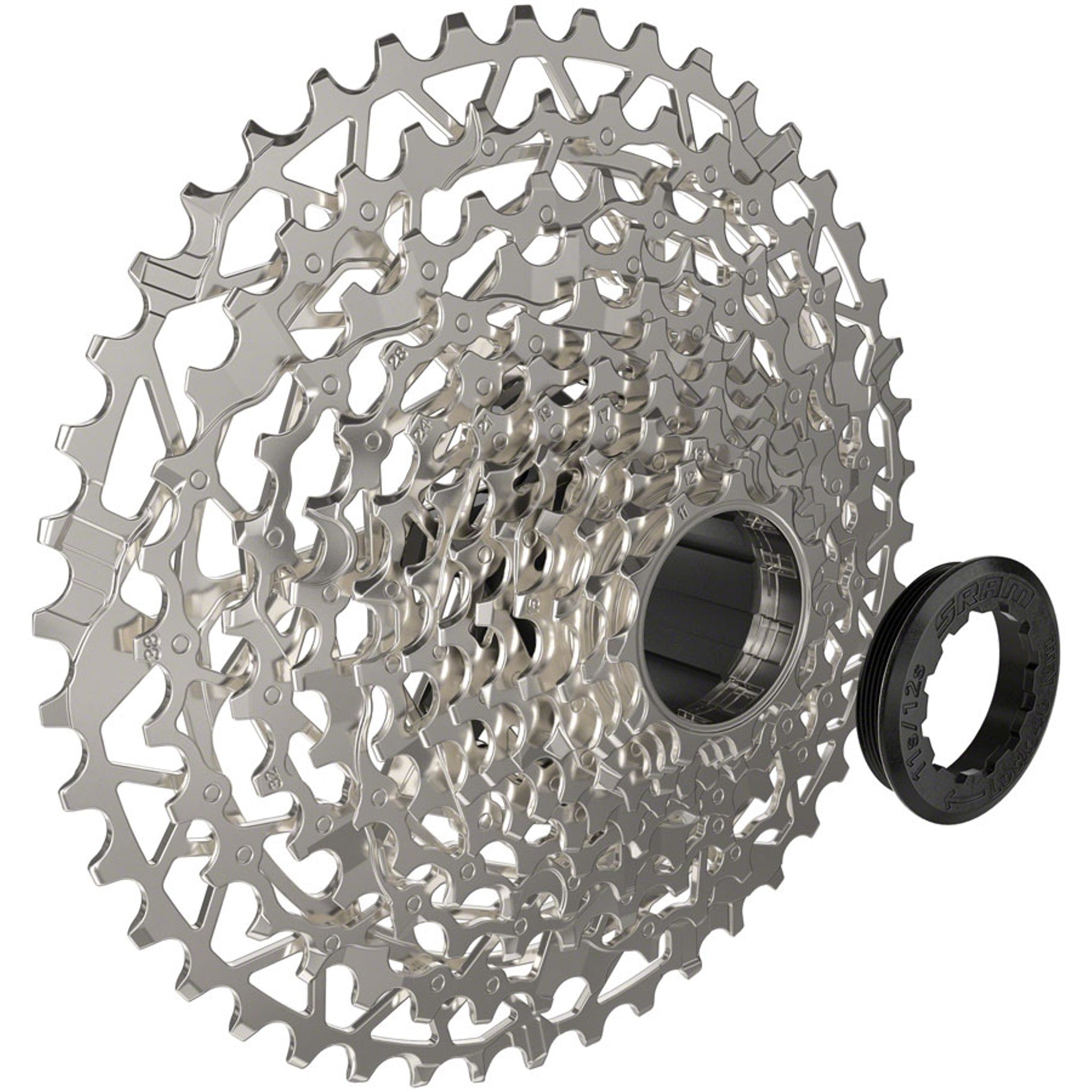 SRAM XPLR PG-1231 Cassette - 12-Speed, 11-44t, Silver, D1