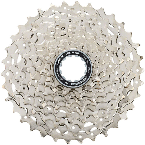 105 CS-R7101-12 Cassette - 12-Speed, 11-34t, HG L2, Silver