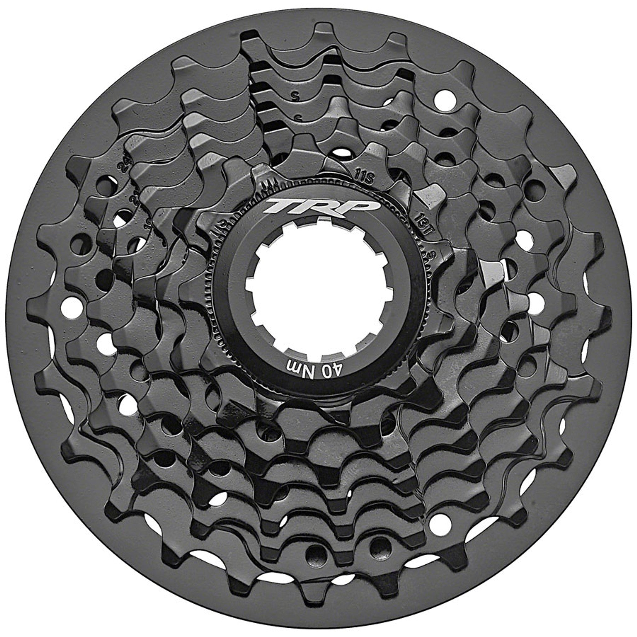 CS-M8070-7 DH Cassette - 7-Speed, 11-24t, HyperGlide Compatible, Black