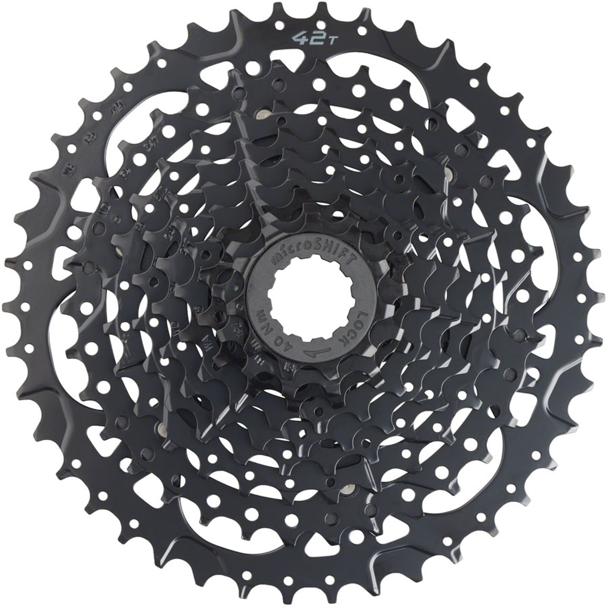 ADVENT E-Series Cassette - 9 Speed, 11-42t, Black, ED Coated