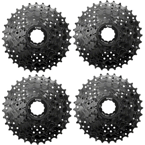 REACT Cassette - 8-Speed, 11-32t, HG Driver Compatible, Black, 4 pk.