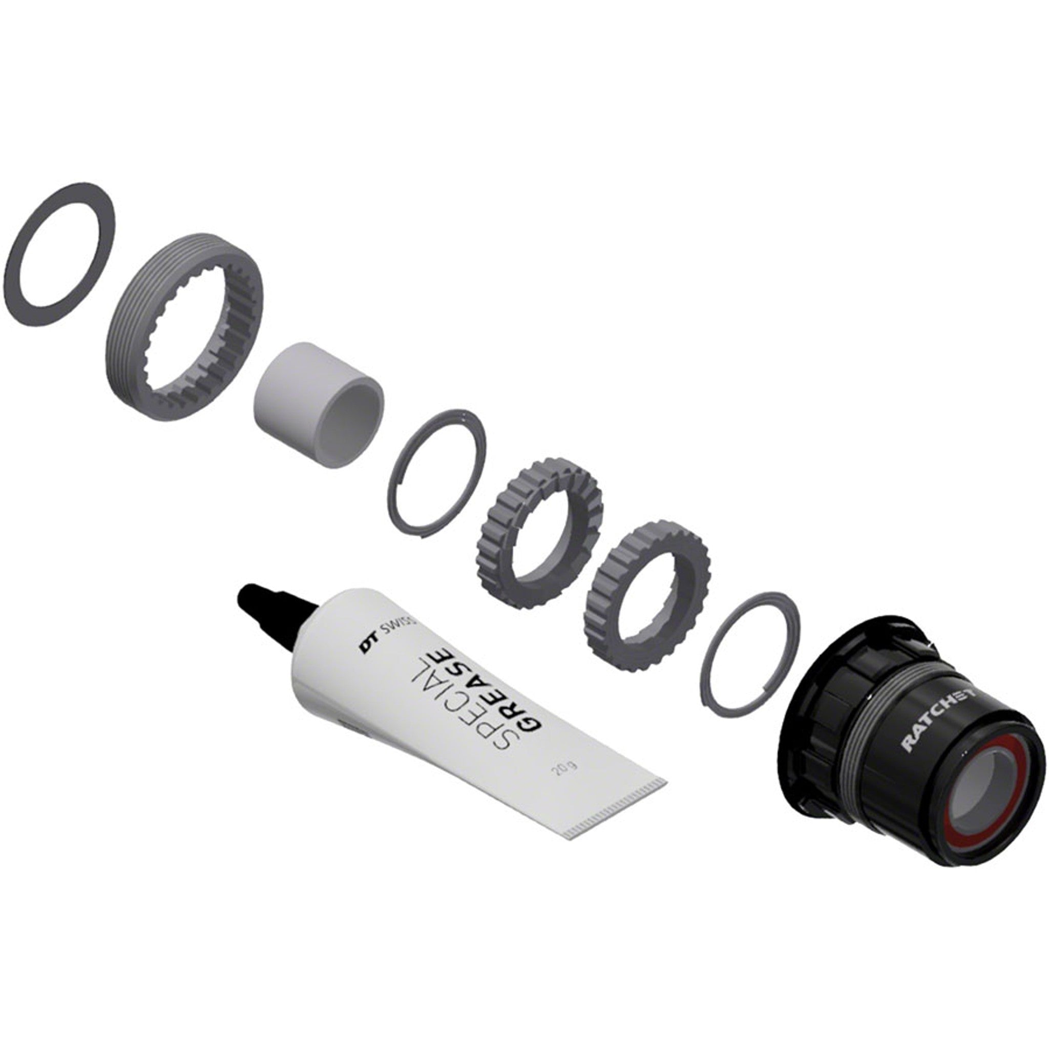 Ratchet LN Freehub Body Upgrade Kit