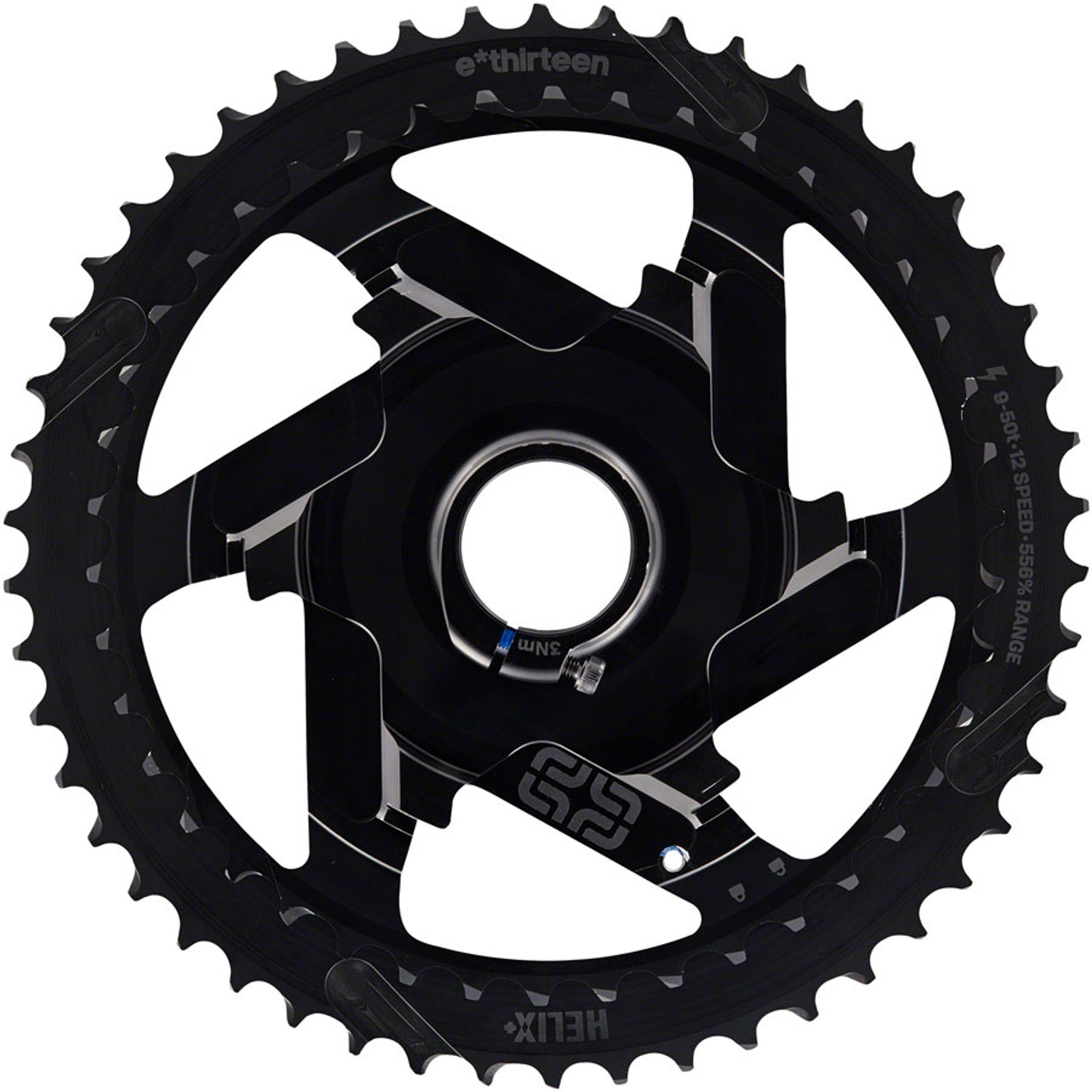 Helix Plus Cassette - 12-Speed, 9-50t, Black