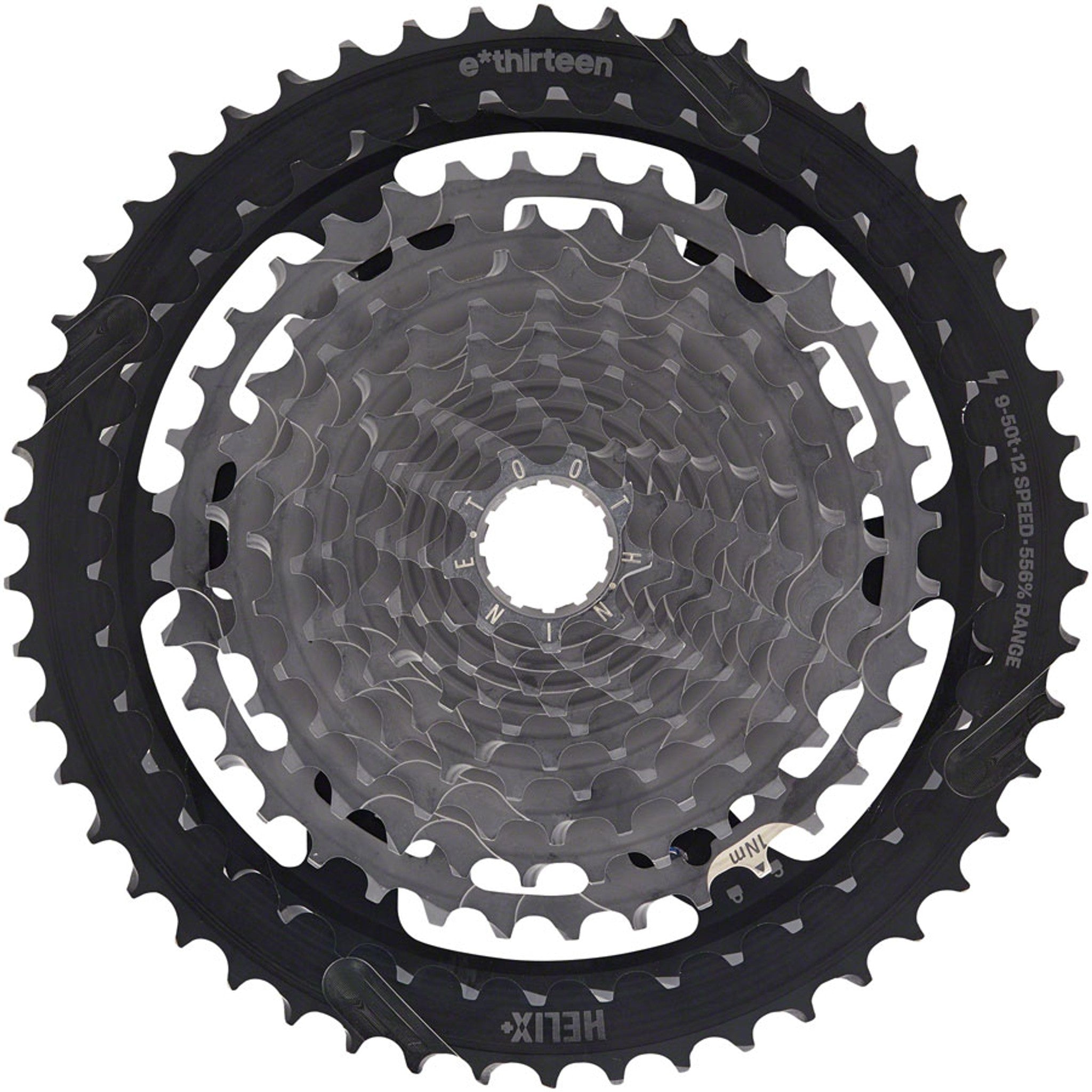 Helix Plus Cassette - 12-Speed, 9-50t, Black