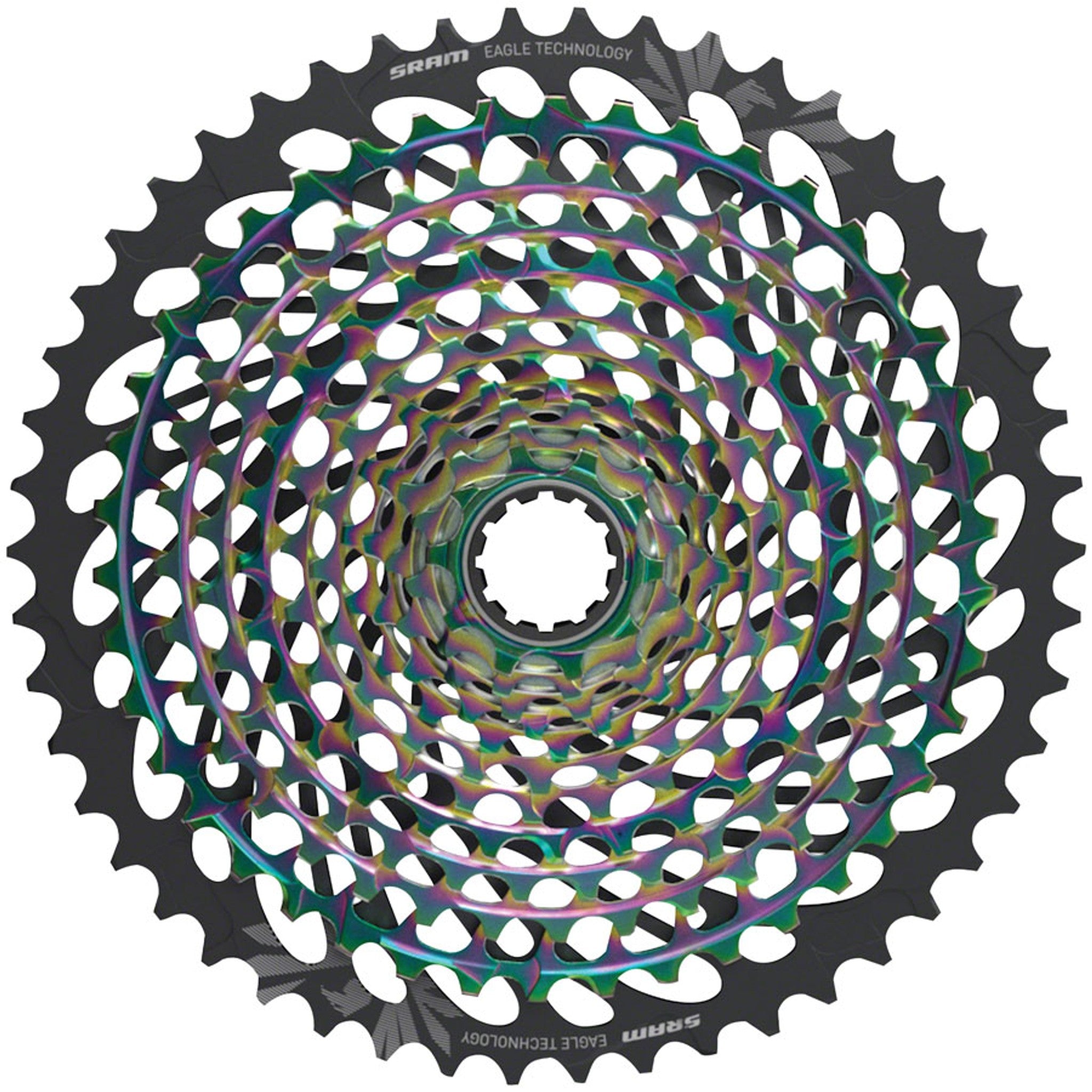 XX1 Eagle AXS XG-1299 Cassette - 12-Speed, 10-50t, Rainbow, For XD Driver Body