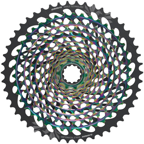 XX1 Eagle AXS XG-1299 Cassette - 12-Speed, 10-50t, Rainbow, For XD Driver Body