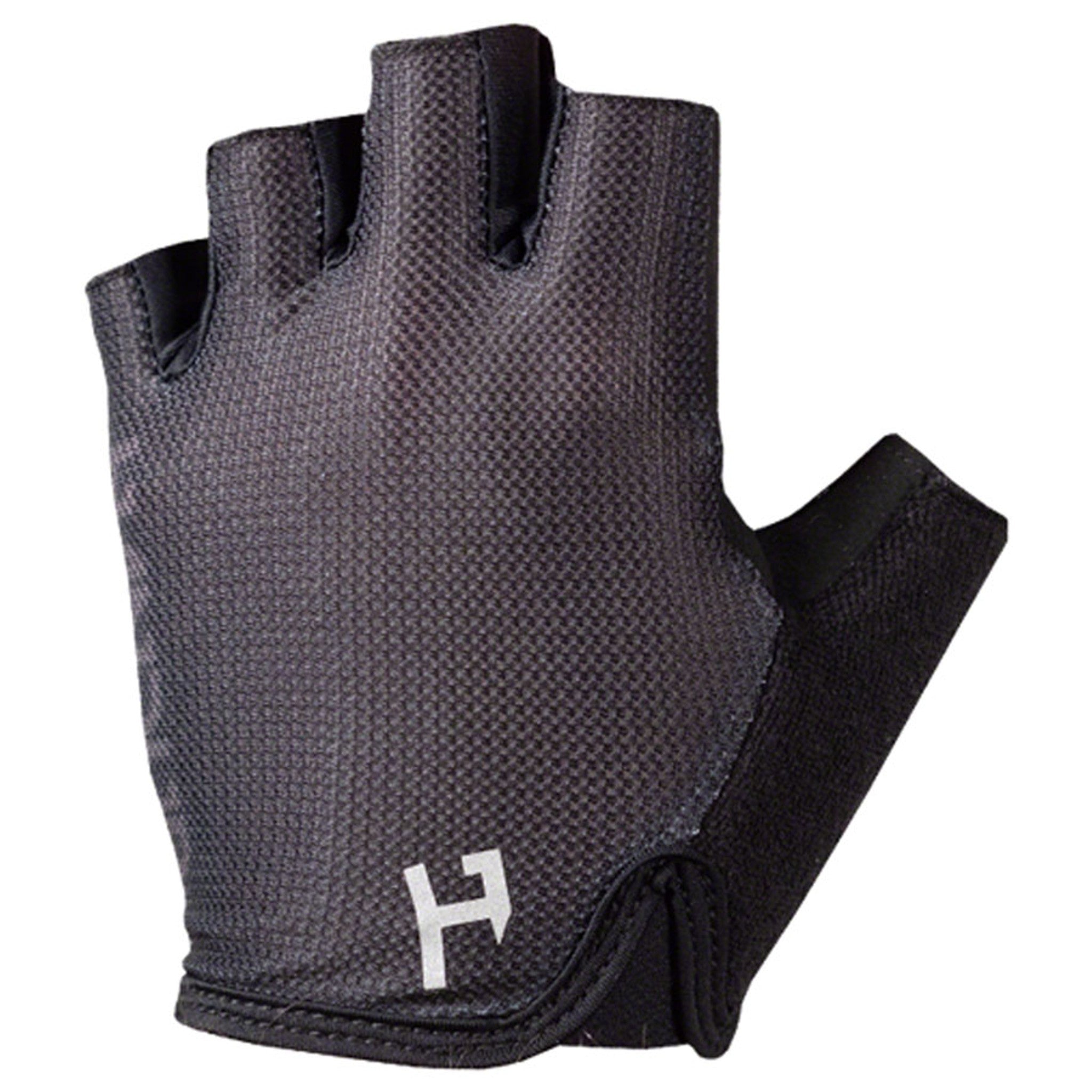 Shorties Solid Black Gloves