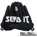 Vented Gloves - Topo Map Black