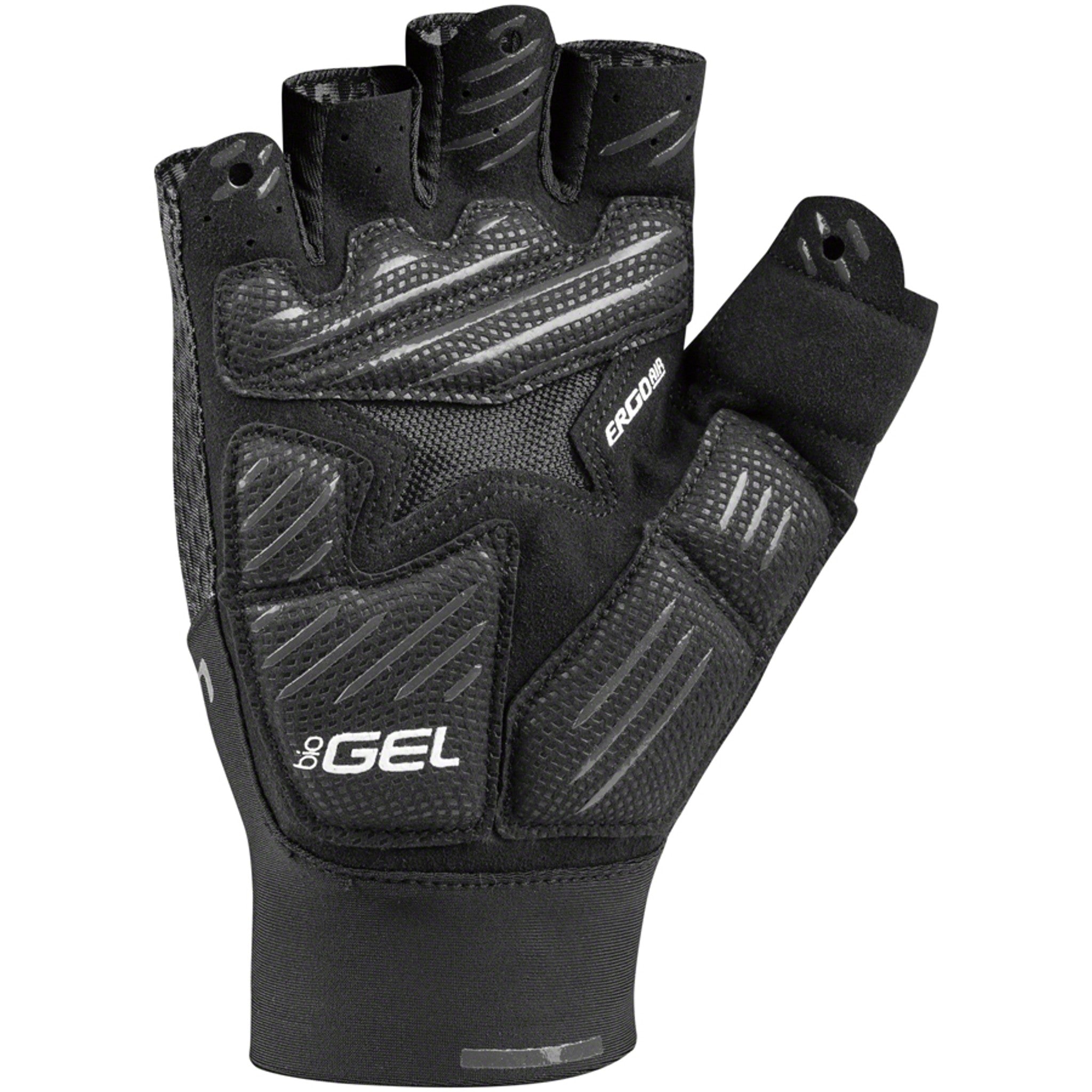 Mondo Gel Gloves - Black, Short Finger, Women's, Large