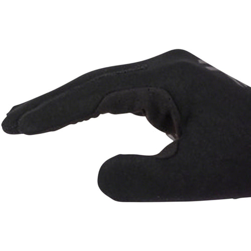 Protection Omega Gloves - Black, Full Finger, Large
