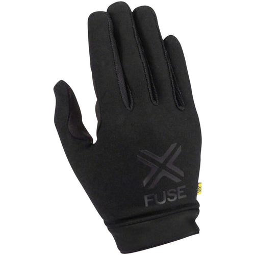 Protection Omega Gloves - Black, Full Finger, Large