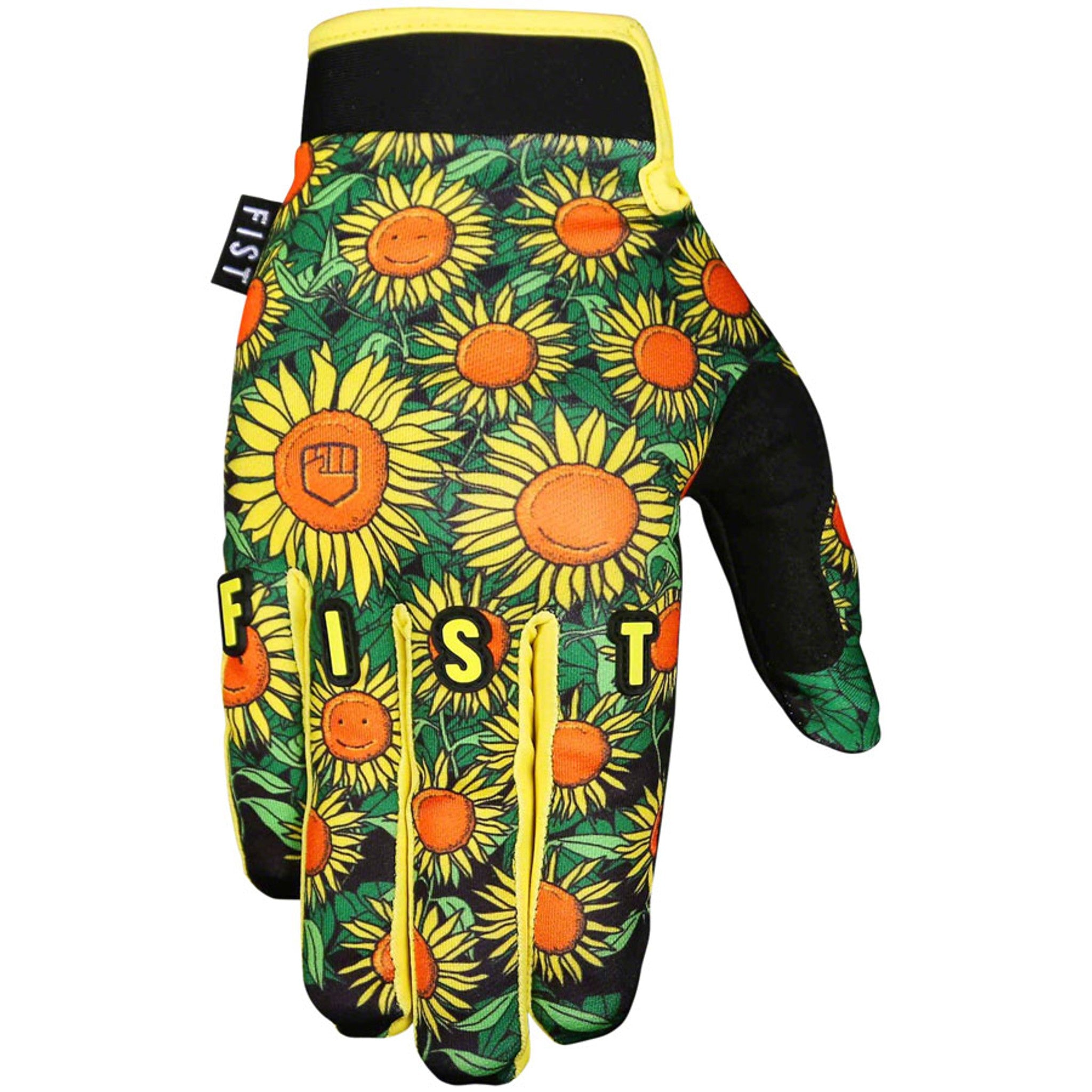Sun Flower Glove - Multi-Color, Full Finger, X-Large