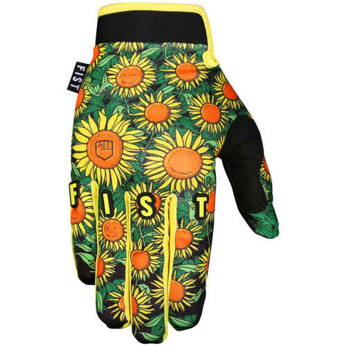 Sun Flower Glove - Multi-Color, Full Finger, X-Large