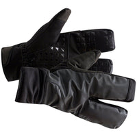 Craft Siberian 2.0 Split Finger Gloves - Black, Full Finger, Large
