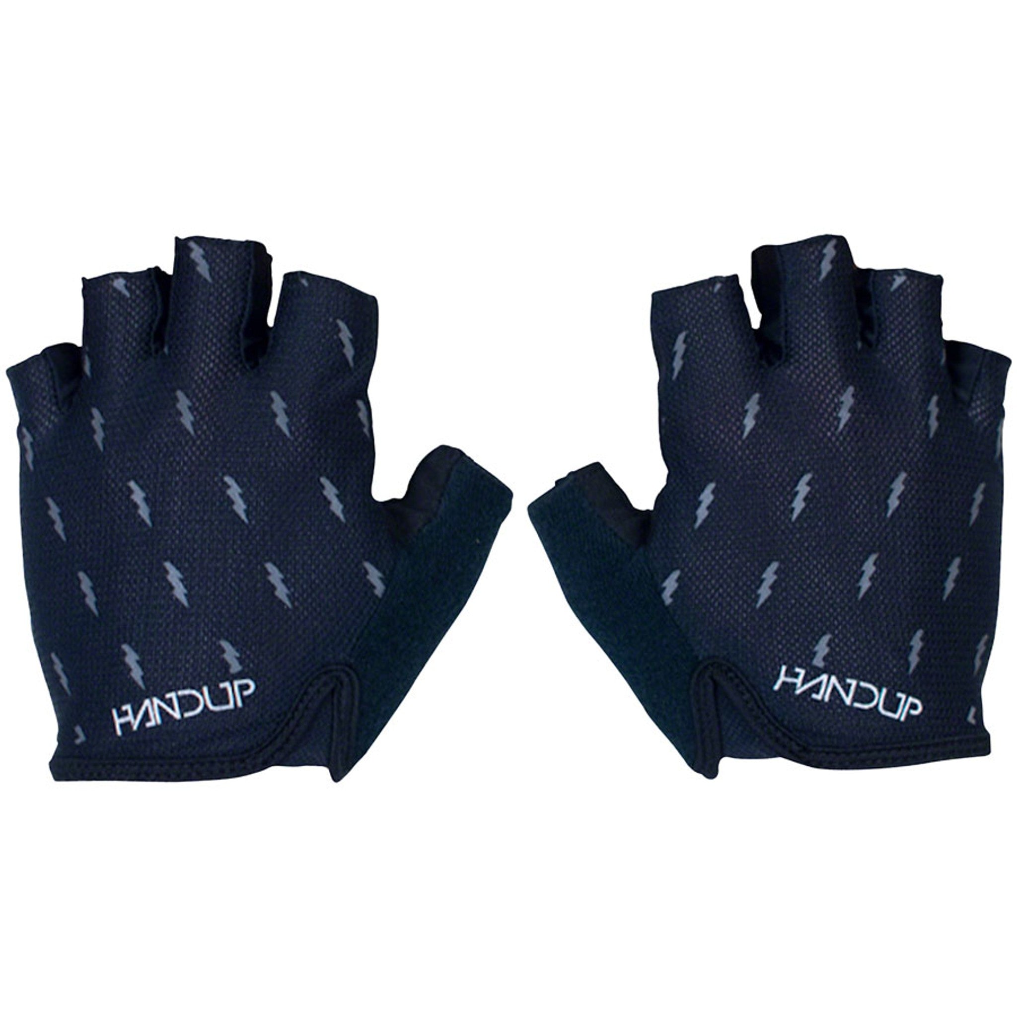 Shorties Glove - Blackout Bolts, Short Finger, Large