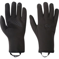 Waterproof Liner Gloves - Black, Full Finger, X-Small