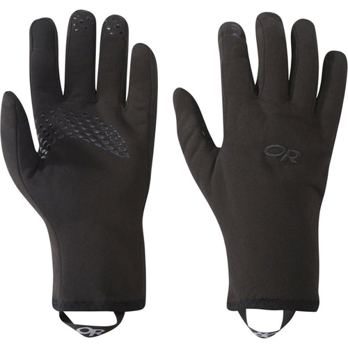 Waterproof Liner Gloves - Black, Full Finger, X-Small