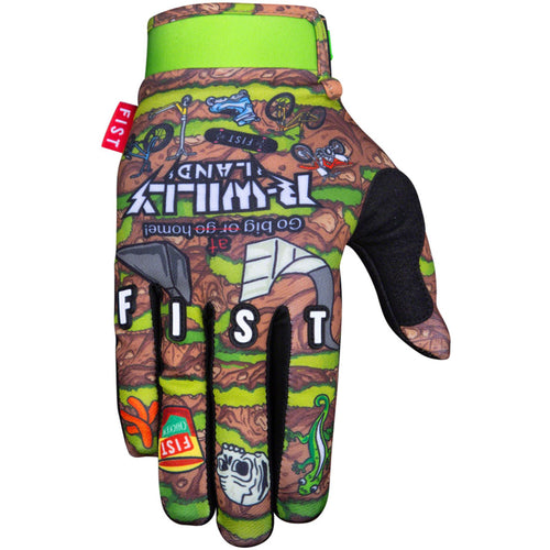 R-Willy Gloves - Multi-Color, Full Finger, Land Williams, X-Large
