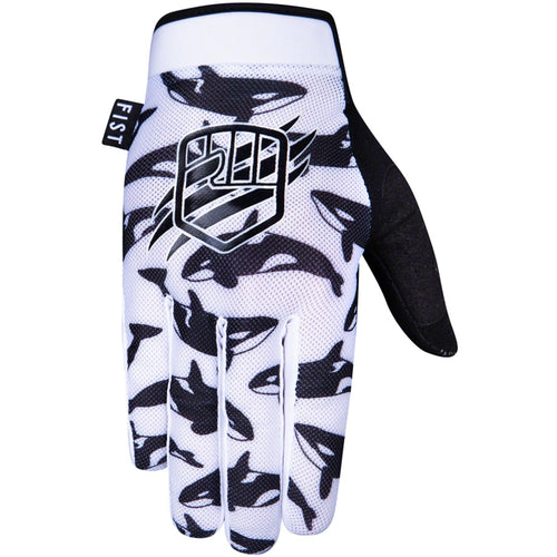 Breezer Gloves - Multi-Color, Full Finger, Killer Whale, X-Small