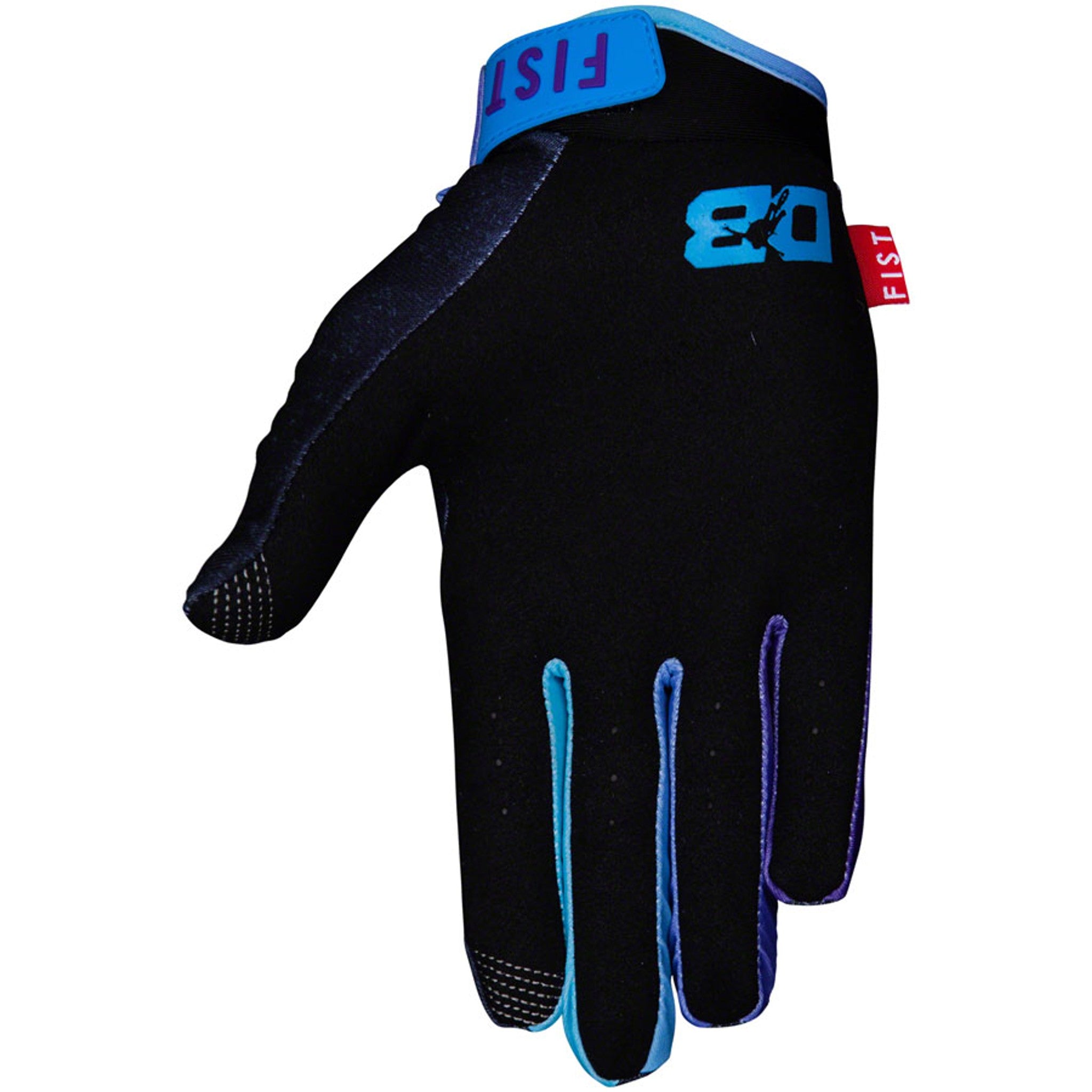 British Savage Gloves - Multi-Color, Full Finger, 2X-Large